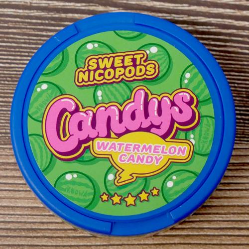 Candys - Watermelon Candy 120mg Nicotine Pouch - 1 Tin