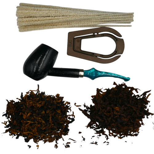 Bens Centuries Discontinued Raven Corn Cob Pipe Tobacco Sampler - 2 x 10g