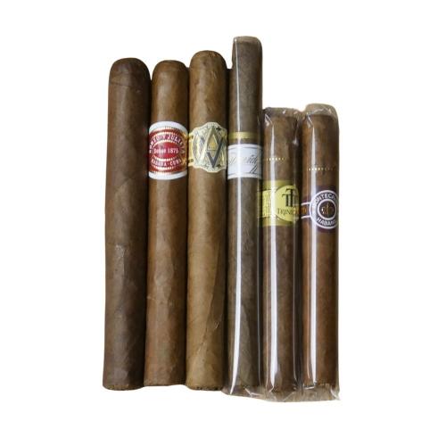 Christmas Small Smokes Gift Box Sampler - 6 Cigars