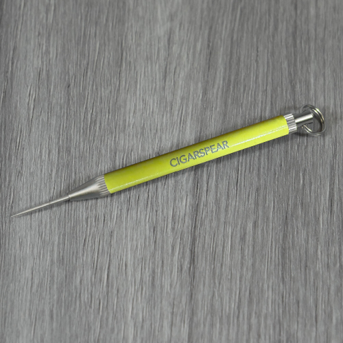 Cigarspear Retractable Cigar Pick - Yellow