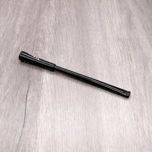 Cigarette Holder With Crystal Design - Black