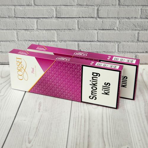 Corset Pink Superslims - 20 Packs of 20 Cigarettes (400)