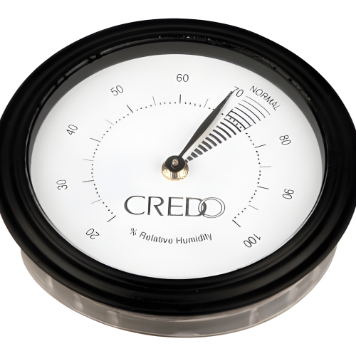 Credo Analogue Hygrometer Black