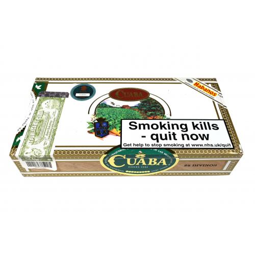 Empty Cuaba 25 Divinos Cigar Box