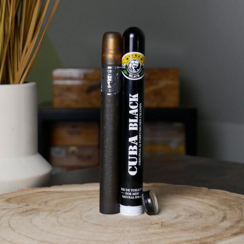 Cuba Black - Cigar Style Mens Aftershave - 35ml Gift Tube