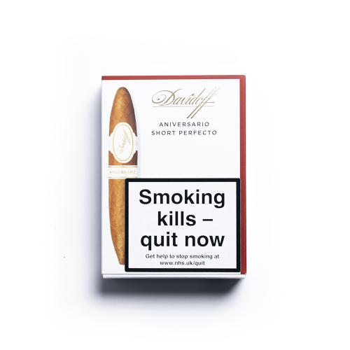Davidoff Aniversario Short Perfecto Cigar - Pack of 4