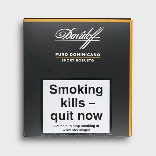 Davidoff Puro Dominicano Short Robusto Cigar - Pack of 5