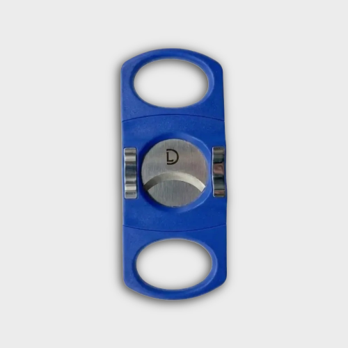 Dominique London Signature Straight Cigar Cutter - Blue