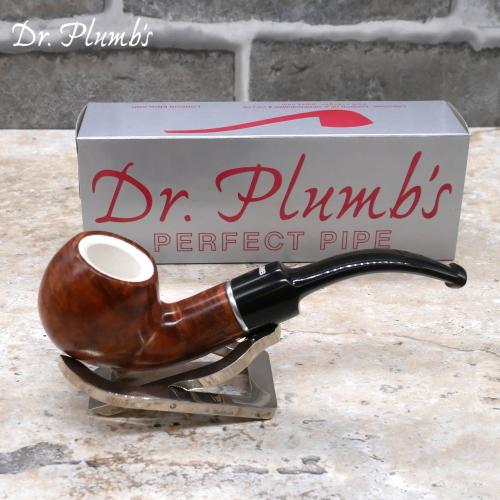 Dr Plumb Meerschaum 9mm Filter Fishtail Pipe (DP414)