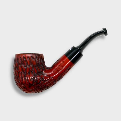 Dr Plumb Dinky Rustic Metal Filter Fishtail Briar Pipe (DP557)