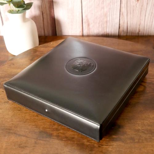 Dunhill Bulldog Travel Humidor - Black - 10 Capacity