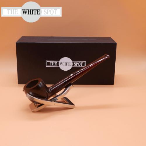 Alfred Dunhill - The White Spot Chestnut 2106 Group 2 Pot Pipe (DUN157)