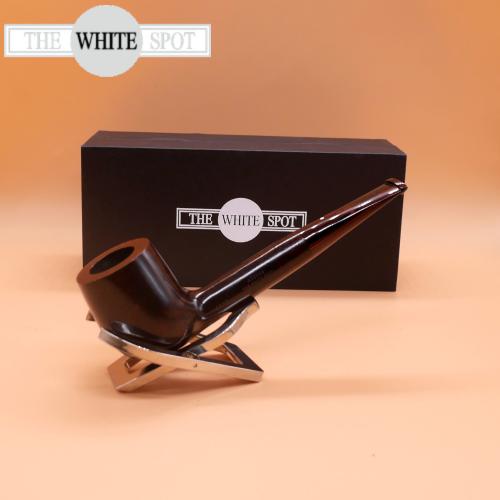 Alfred Dunhill - The White Spot Chestnut 4110 Group 4 Liverpool Fishtail Pipe (DUN204)
