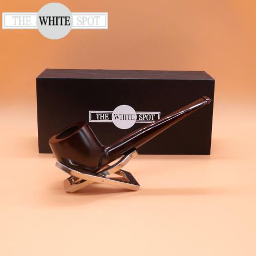 Alfred Dunhill - The White Spot Chestnut 4106 Group 4 Pot Fishtail Pipe (DUN209)