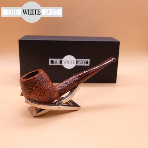 Alfred Dunhill - The White Spot County 4101 Group 4 Apple Fishtail Pipe (DUN230)