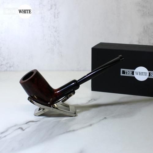 Alfred Dunhill - The White Spot Amber Root 5112 Group 5 Chimney Straight Fishtail Pipe (DUN366)