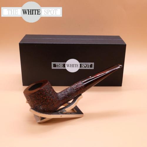 Alfred Dunhill - The White Spot Cumberland 4106 Group 4 Pot Straight Pipe (DUN74)