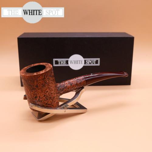 Alfred Dunhill - The White Spot County 5120 Group 5 Cherrywood Fishtail Pipe (DUN811)