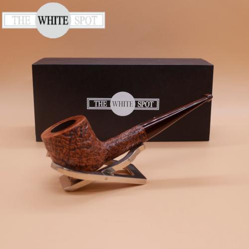Alfred Dunhill - The White Spot County 4106 Group 4 Straight Pot Pipe (DUN819)
