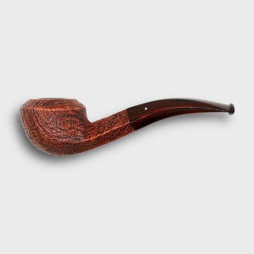 Alfred Dunhill - The White Spot County 3108 Group 3 Bent Rhodesian Fishtail Pipe (DUN1016)