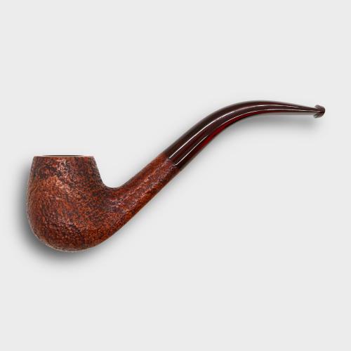 Alfred Dunhill - The White Spot County 5113 Group 5 Bent Apple Fishtail Pipe (DUN1021)