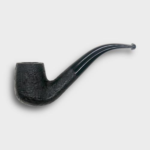 Alfred Dunhill - The White Spot Shell Briar 4102 Ring Grain Group 4 Bent Fishtail Pipe (DUN1059)