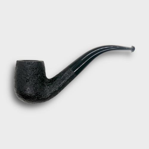 Alfred Dunhill - The White Spot Shell Briar 4102 Group 4 Bent Fishtail Pipe (DUN1060)