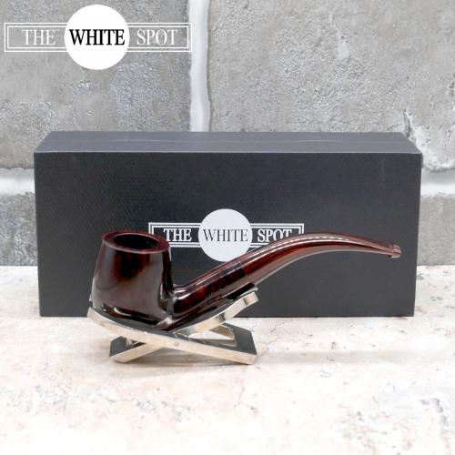 Alfred Dunhill - The White Spot Chestnut 3102 Group 3 Bent Pipe (DUN192)