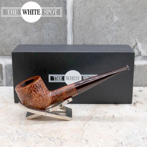 Alfred Dunhill - The White Spot County 5106 Group 5 Pot Fishtail Pipe (DUN236)