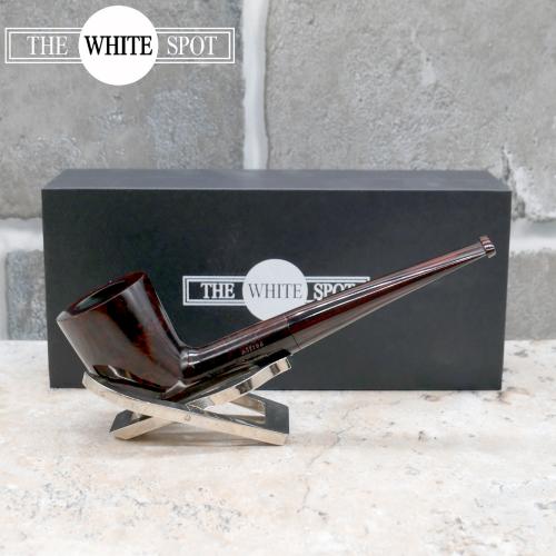 Alfred Dunhill - The White Spot Chestnut 4105 Group 4 Dublin Fishtail Pipe (DUN356)