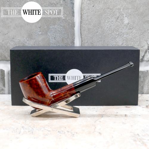 Alfred Dunhill - The White Spot Amber Root 3203 Group 3 Billiard fishtail Pipe (DUN423)