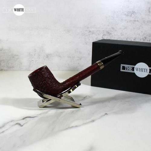 Alfred Dunhill - The White Spot Ruby Bark 4109 Group 4 Canadian Pipe (DUN605)