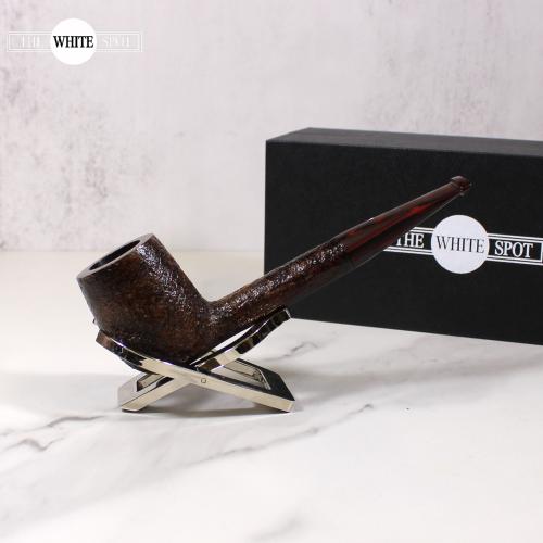 Alfred Dunhill - The White Spot Cumberland 4110 Group 4 Liverpool Fishtail Pipe (DUN645)