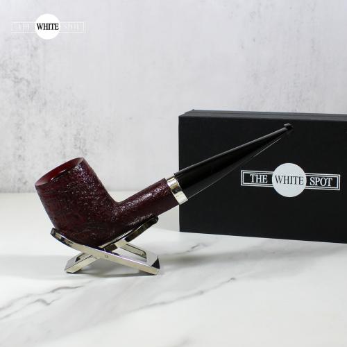 Alfred Dunhill - The White Spot Ruby Bark 6103 Group 6 Billiard Pipe (DUN671)