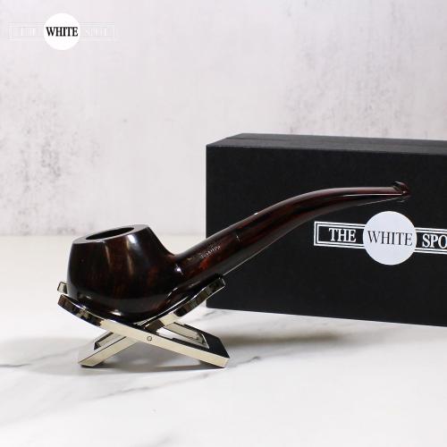 Alfred Dunhill  - The White Spot Chestnut 5128 Group 5 Diplomat Fishtail Pipe (DUN721)