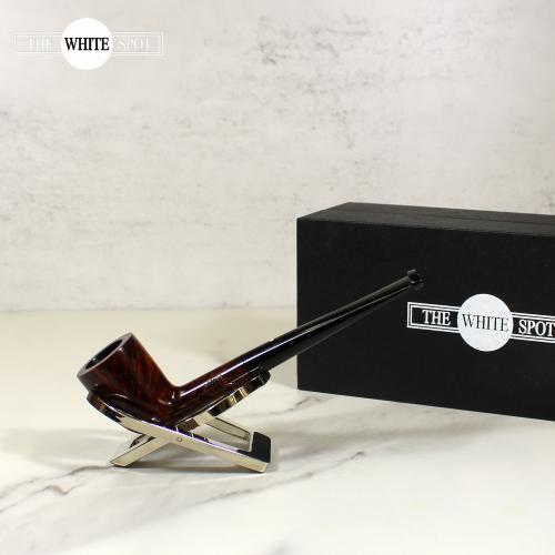 Alfred Dunhill - The White Spot Amber Root 3105 Group 3 Straight Dublin Pipe (DUN735)