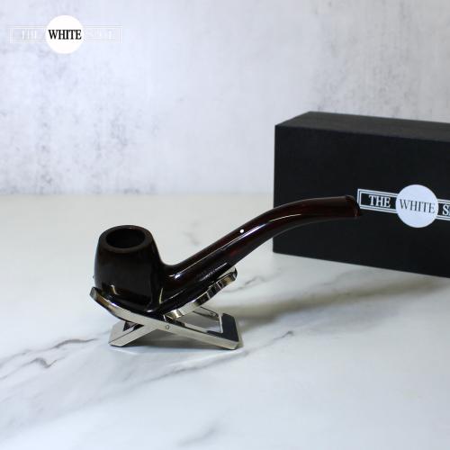 Alfred Dunhill - The White Spot Chestnut 3102 Group 3 Bent Pipe (DUN754)