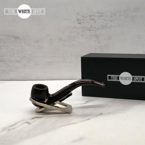 Alfred Dunhill - The White Spot Chestnut 2102 Group 2 Bent Pipe (DUN786)