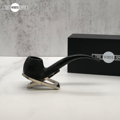 Alfred Dunhill - The White Spot Shell Briar 4113 Group 4 Bent Apple Pipe (DUN817)