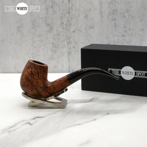 Alfred Dunhill - The White Spot County 6102 Group 6 Bent Fishtail Pipe (DUN831)