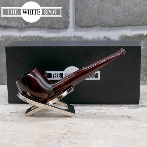 Alfred Dunhill - The White Spot Chestnut 4101 Group 4 Apple Pipe (DUN837)