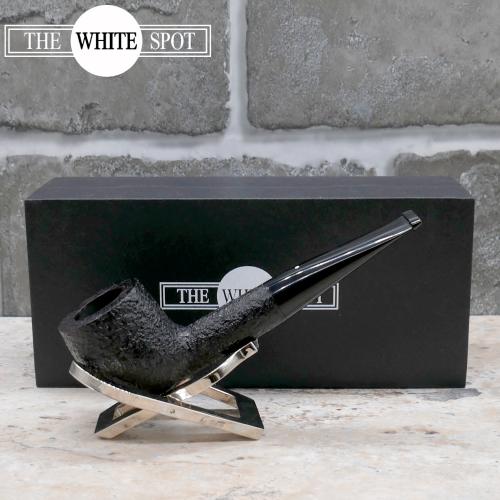 Alfred Dunhill - The White Spot Shell Briar 4106 Group 4 Pot Straight Pipe (DUN842)