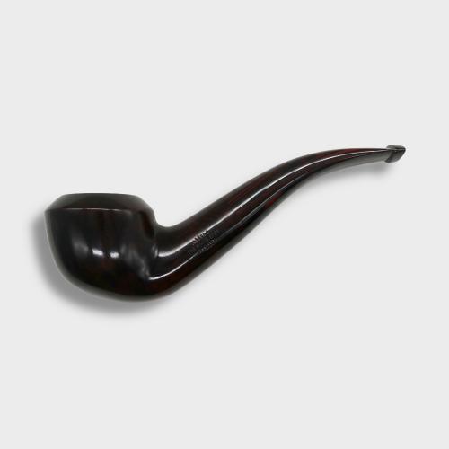 Alfred Dunhill - The White Spot Chestnut 4108 Group 4 Bent Rhodesian Pipe (DUN936)