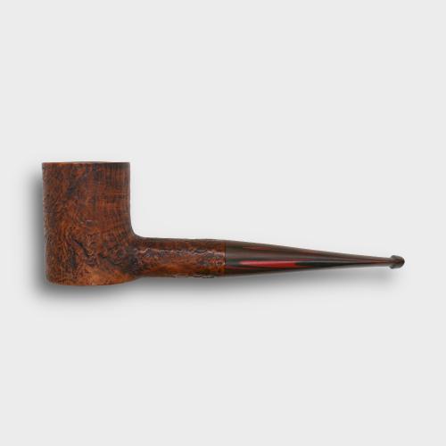SLIGHT SECONDS Alfred Dunhill - The White Spot County 5122 Group 5 Poker Fishtail Pipe (DUN981)