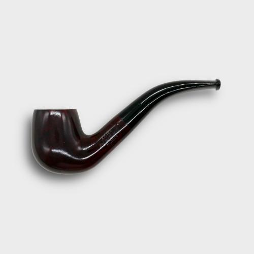 Alfred Dunhill - The White Spot Bruyere 2102 Group 2 Bent Fishtail Pipe (DUN998)