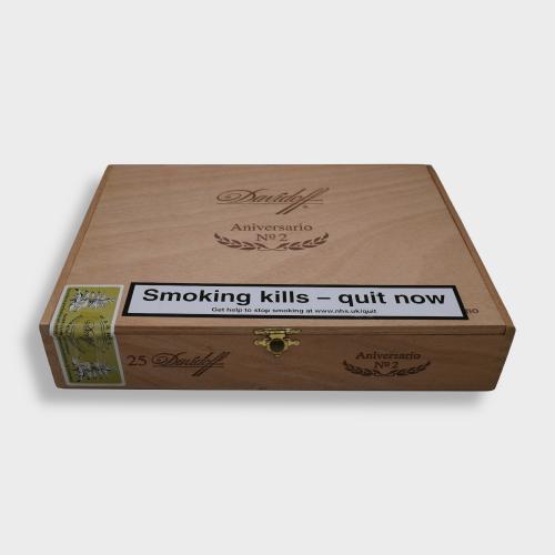 Empty Davidoff Aniversario No. 2 Cigar Box