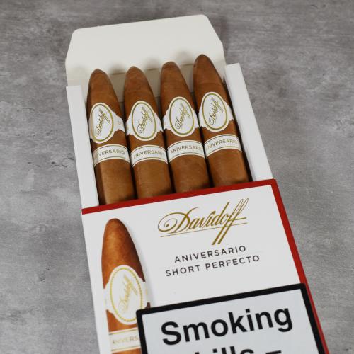 Davidoff Aniversario Short Perfecto Cigar - Pack of 4