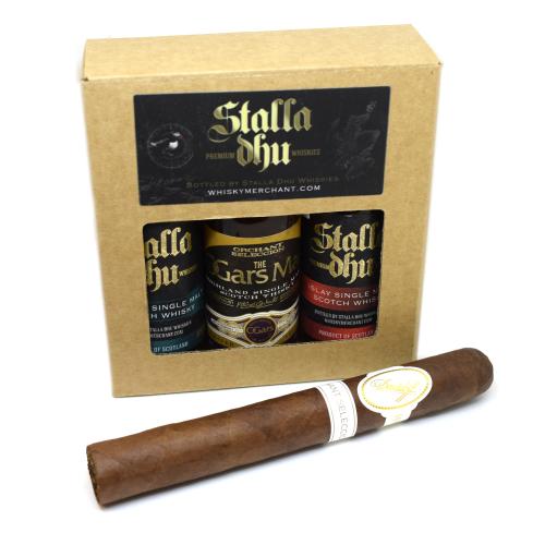 Stalla Dhu Miniature Gift Pack and Davidoff Orchant Seleccion Liverpool Edition Toro Sampler