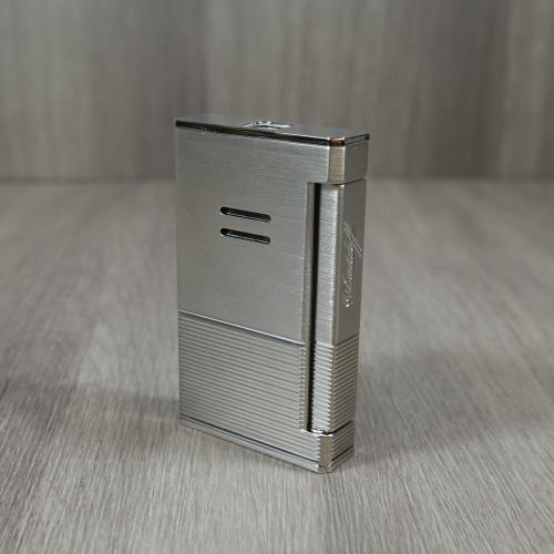 Davidoff Jet Flame Lighter - Brushed and Stripes