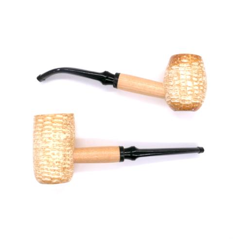 Corn Cob 2 Pipe Gift Set - Diplomat